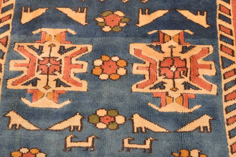 Daghestan Red Hand Knotted 64 X 80  Area Rug 100-89764 Image 6