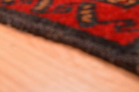 Baluch Beige Hand Knotted 211 X 46  Area Rug 100-89766 Image 7