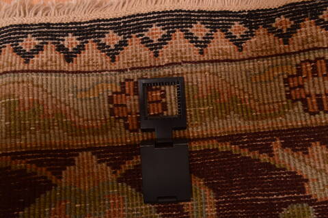 Jaipur Black Hand Knotted 89 X 116  Area Rug 100-89773 Image 17