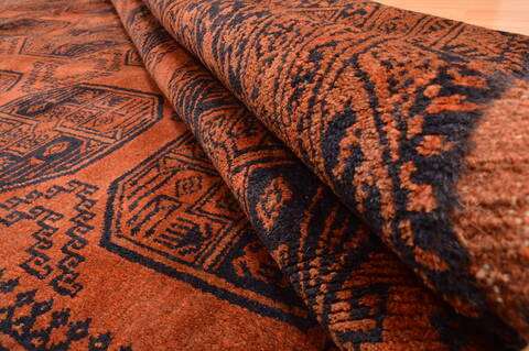 Khan Mohammadi Brown Hand Knotted 68 X 94  Area Rug 100-89774 Image 13
