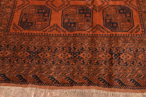 Khan Mohammadi Brown Hand Knotted 68 X 94  Area Rug 100-89774 Image 9