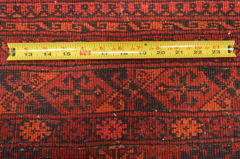 Khan Mohammadi Red Hand Knotted 87 X 108  Area Rug 100-89778 Image 15