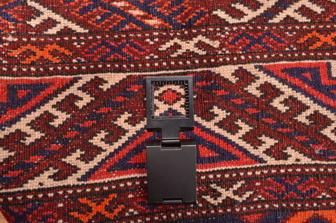 Khan Mohammadi Red Hand Knotted 72 X 92  Area Rug 100-89780 Image 17