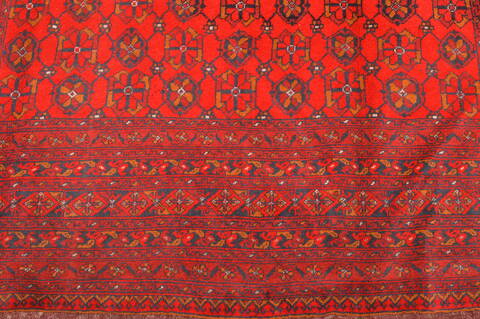 Khan Mohammadi Red Hand Knotted 66 X 99  Area Rug 100-89781 Image 10