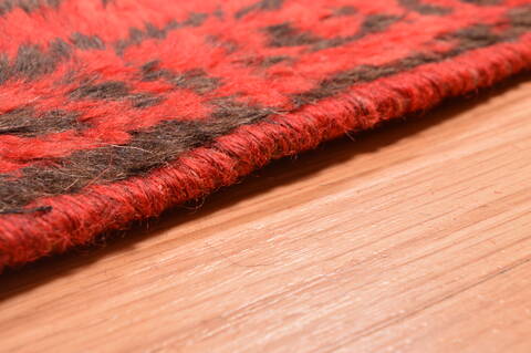 Khan Mohammadi Red Hand Knotted 75 X 104  Area Rug 100-89783 Image 12