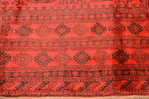 Khan Mohammadi Red Hand Knotted 75 X 104  Area Rug 100-89783 Image 7