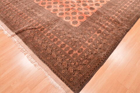 Khan Mohammadi Brown Hand Knotted 80 X 119  Area Rug 100-89784 Image 10