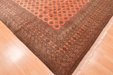 Khan Mohammadi Brown Hand Knotted 80 X 119  Area Rug 100-89784 Image 12