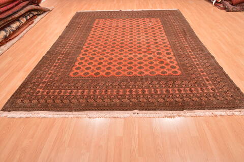 Khan Mohammadi Brown Hand Knotted 80 X 119  Area Rug 100-89784 Image 1