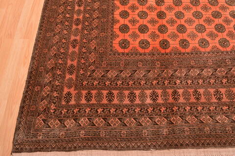 Khan Mohammadi Brown Hand Knotted 80 X 119  Area Rug 100-89784 Image 5