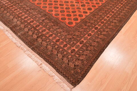 Khan Mohammadi Brown Hand Knotted 80 X 119  Area Rug 100-89784 Image 6