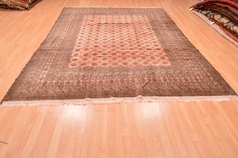Khan Mohammadi Brown Hand Knotted 80 X 119  Area Rug 100-89784 Image 7