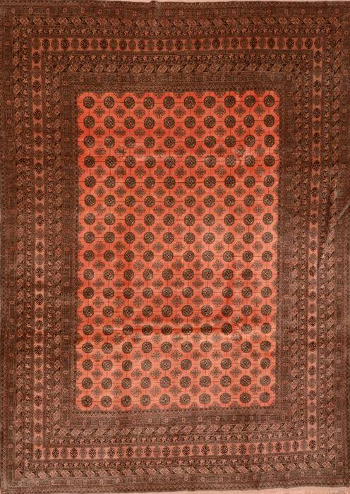 Khan Mohammadi Brown Hand Knotted 80 X 119  Area Rug 100-89784 Image 0