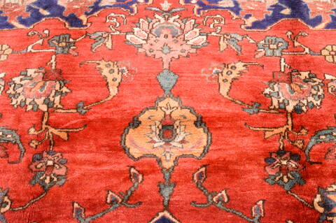 Shiraz Red Hand Knotted 69 X 100  Area Rug 100-89788 Image 11
