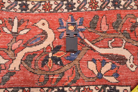 Shiraz Red Hand Knotted 69 X 100  Area Rug 100-89788 Image 1
