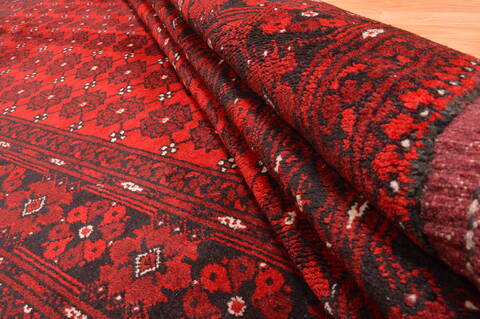 Khan Mohammadi Red Hand Knotted 66 X 95  Area Rug 100-89791 Image 13
