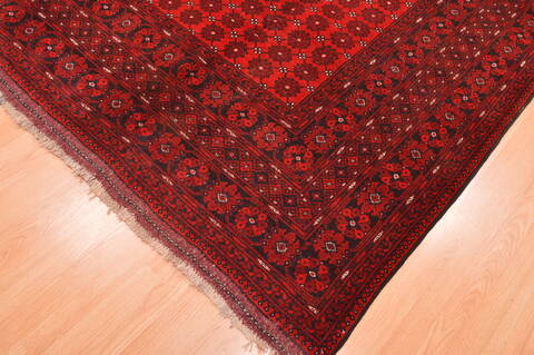 Khan Mohammadi Red Hand Knotted 66 X 95  Area Rug 100-89791 Image 9