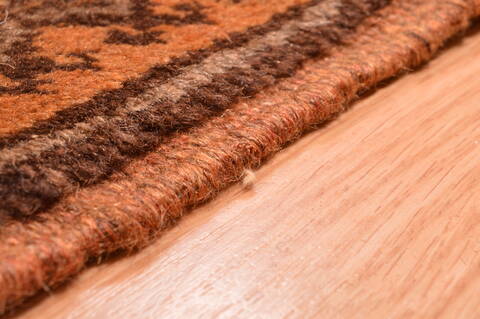 Khan Mohammadi Brown Hand Knotted 82 X 1011  Area Rug 100-89793 Image 12