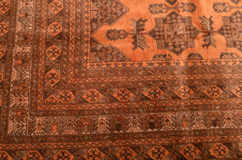 Khan Mohammadi Brown Hand Knotted 82 X 1011  Area Rug 100-89793 Image 15