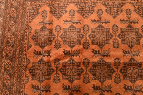 Khan Mohammadi Brown Hand Knotted 82 X 1011  Area Rug 100-89793 Image 16