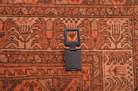 Khan Mohammadi Brown Hand Knotted 82 X 1011  Area Rug 100-89793 Image 18