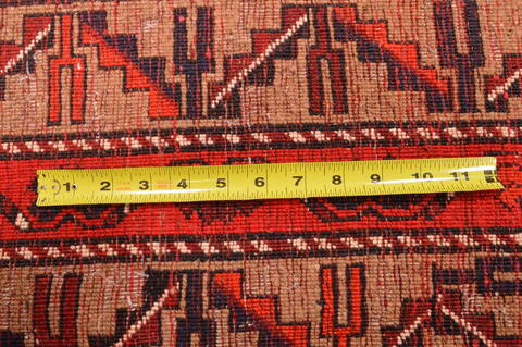 Khan Mohammadi Blue Hand Knotted 910 X 129  Area Rug 100-89794 Image 17