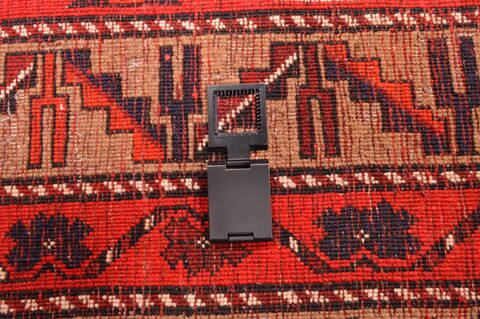 Khan Mohammadi Blue Hand Knotted 910 X 129  Area Rug 100-89794 Image 18