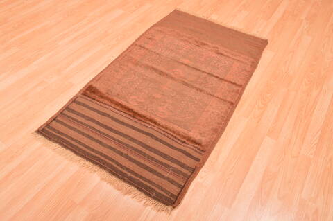 Baluch Brown Hand Knotted 211 X 53  Area Rug 100-89798 Image 5