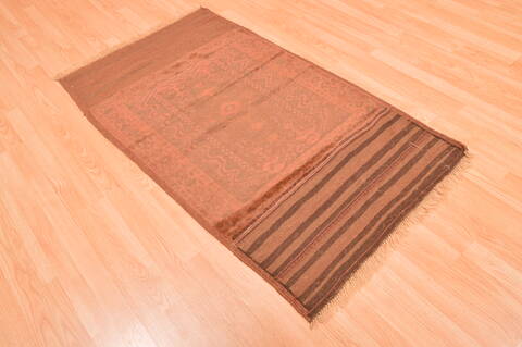 Baluch Brown Hand Knotted 211 X 53  Area Rug 100-89798 Image 6