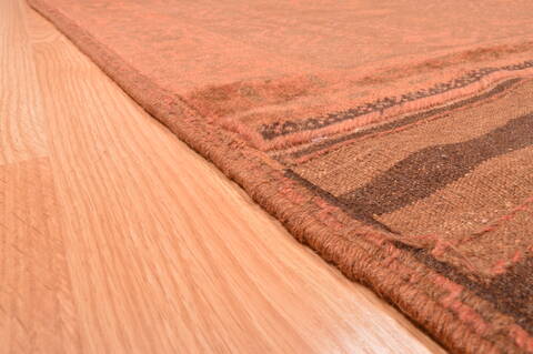 Baluch Brown Hand Knotted 211 X 53  Area Rug 100-89798 Image 9