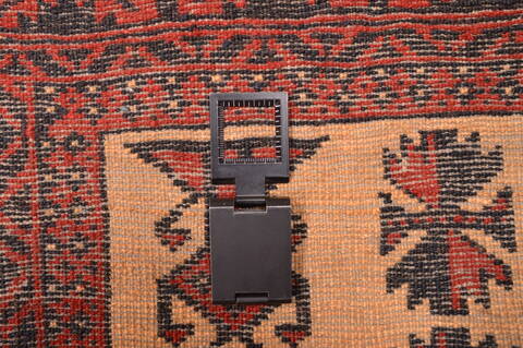 Baluch Beige Hand Knotted 29 X 46  Area Rug 100-89799 Image 13