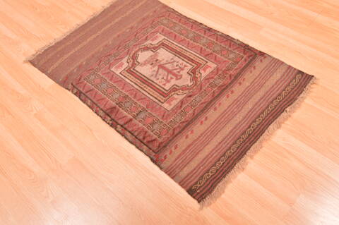 Baluch Beige Hand Knotted 26 X 40  Area Rug 100-89801 Image 6