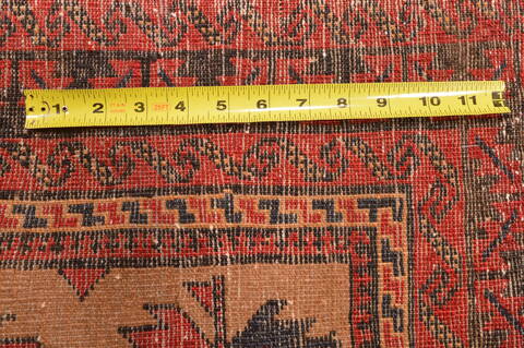 Baluch Beige Hand Knotted 30 X 47  Area Rug 100-89805 Image 11