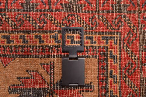 Baluch Beige Hand Knotted 30 X 47  Area Rug 100-89805 Image 12