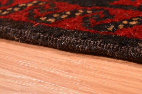 Baluch Beige Hand Knotted 30 X 47  Area Rug 100-89805 Image 9