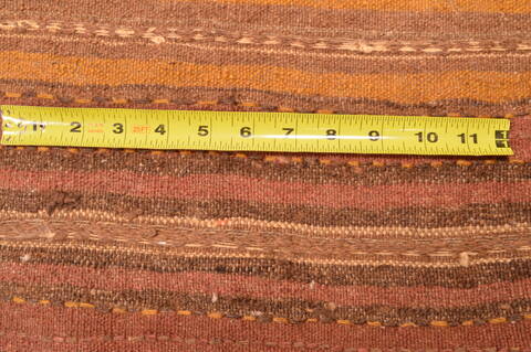 Baluch Brown Hand Knotted 210 X 45  Area Rug 100-89810 Image 14