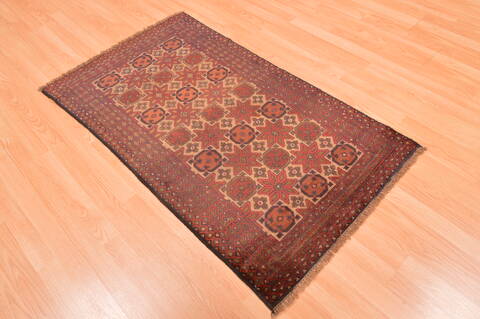 Baluch Beige Hand Knotted 28 X 47  Area Rug 100-89817 Image 11