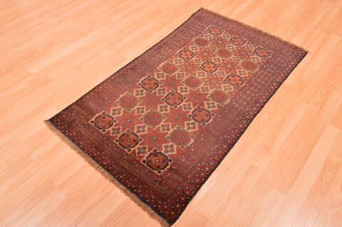 Baluch Beige Hand Knotted 28 X 47  Area Rug 100-89817 Image 12
