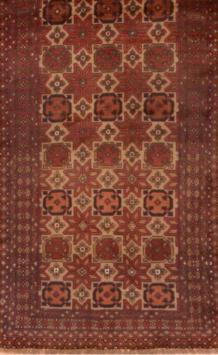 Baluch Beige Hand Knotted 28 X 47  Area Rug 100-89817 Image 0