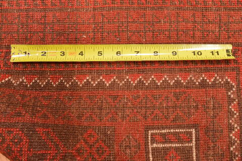 Baluch Red Hand Knotted 30 X 47  Area Rug 100-89820 Image 11
