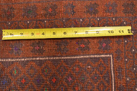 Baluch Brown Hand Knotted 23 X 41  Area Rug 100-89822 Image 11