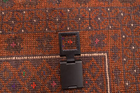 Baluch Brown Hand Knotted 23 X 41  Area Rug 100-89822 Image 12
