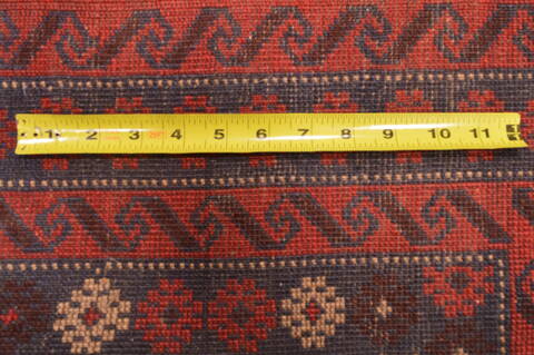 Baluch Beige Hand Knotted 30 X 411  Area Rug 100-89827 Image 11