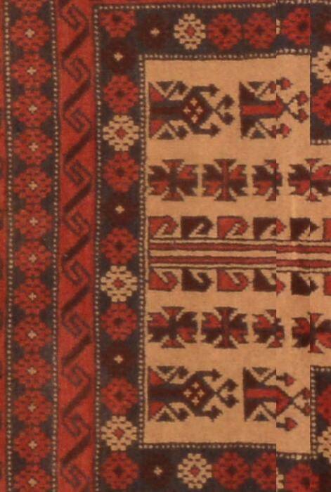 Baluch Beige Hand Knotted 30 X 411  Area Rug 100-89827 Image 0