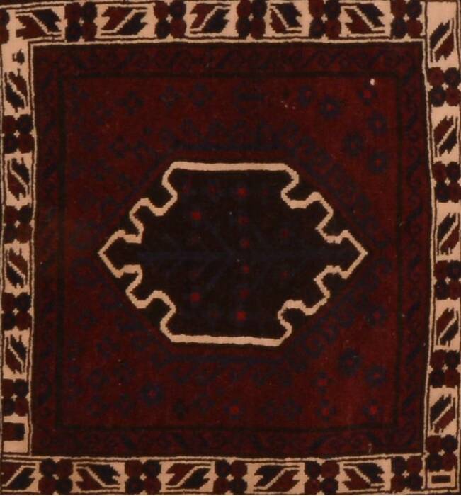 Baluch Red Hand Knotted 30 X 47  Area Rug 100-89829 Image 0