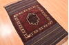 Baluch Red Hand Knotted 30 X 47  Area Rug 100-89829 Thumb 10