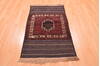 Baluch Red Hand Knotted 30 X 47  Area Rug 100-89829 Thumb 1