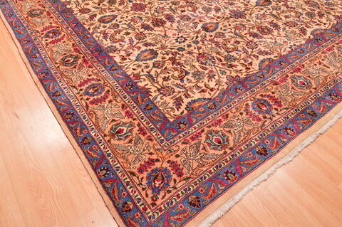 Khorasan Cream Hand Knotted 97 X 135  Area Rug 100-89838 Image 13