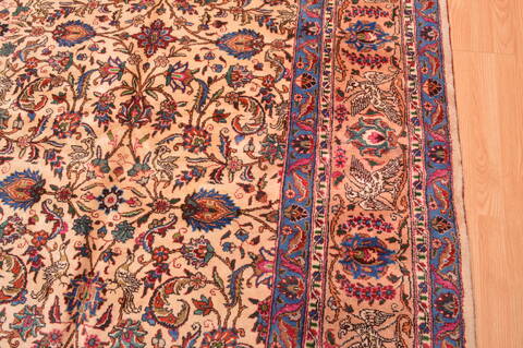 Khorasan Cream Hand Knotted 97 X 135  Area Rug 100-89838 Image 15