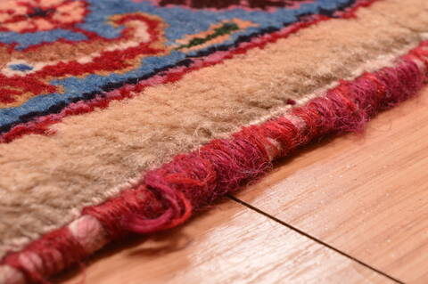 Khorasan Cream Hand Knotted 97 X 135  Area Rug 100-89838 Image 16